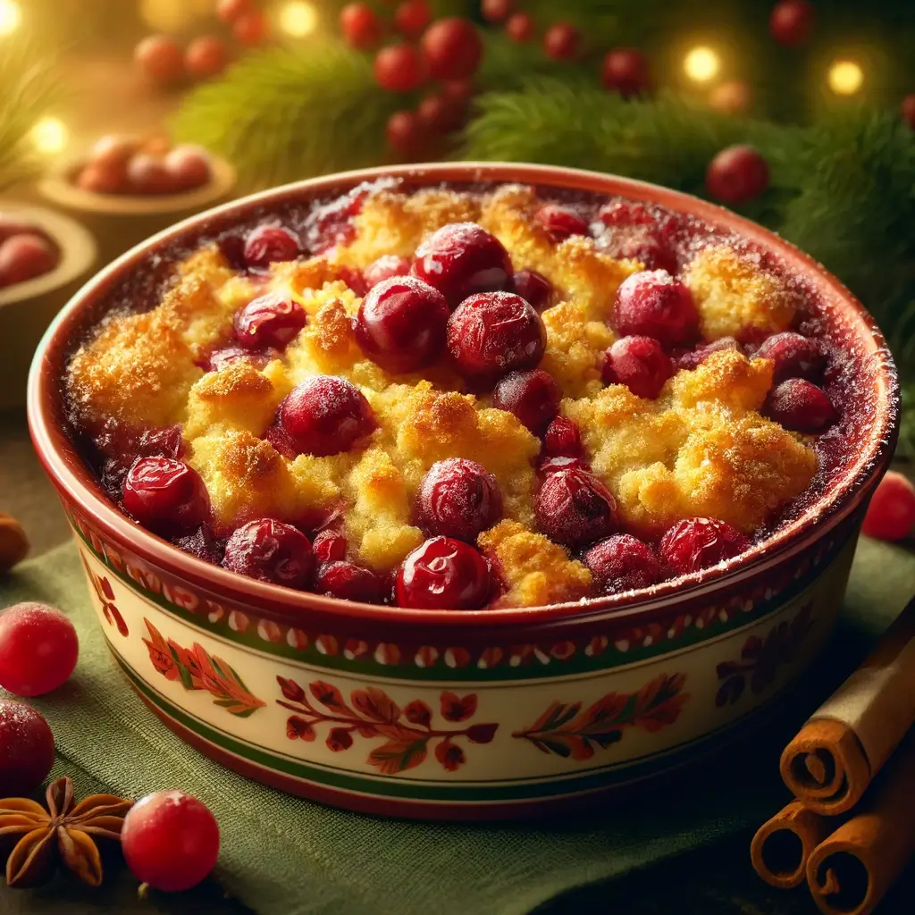 Cranberry Crumble