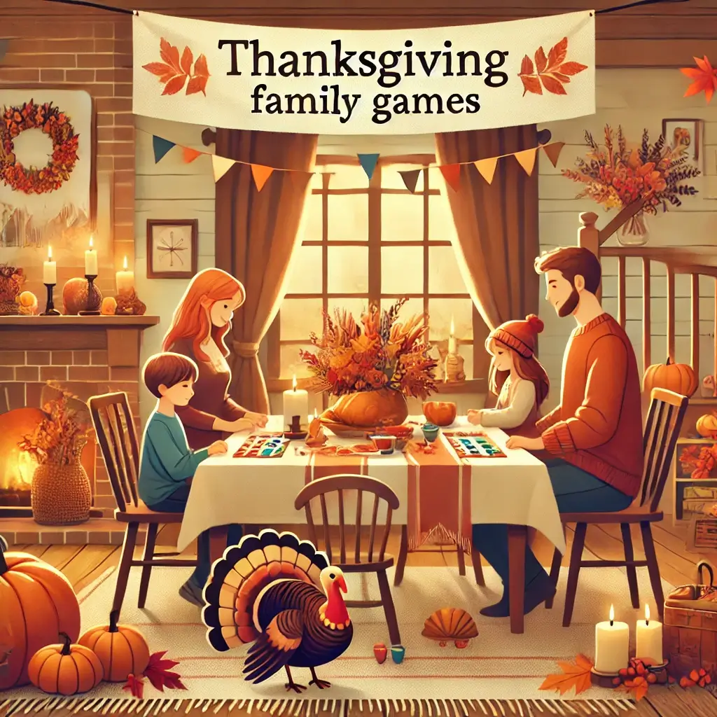 Thanksgiving Family Games cover image.